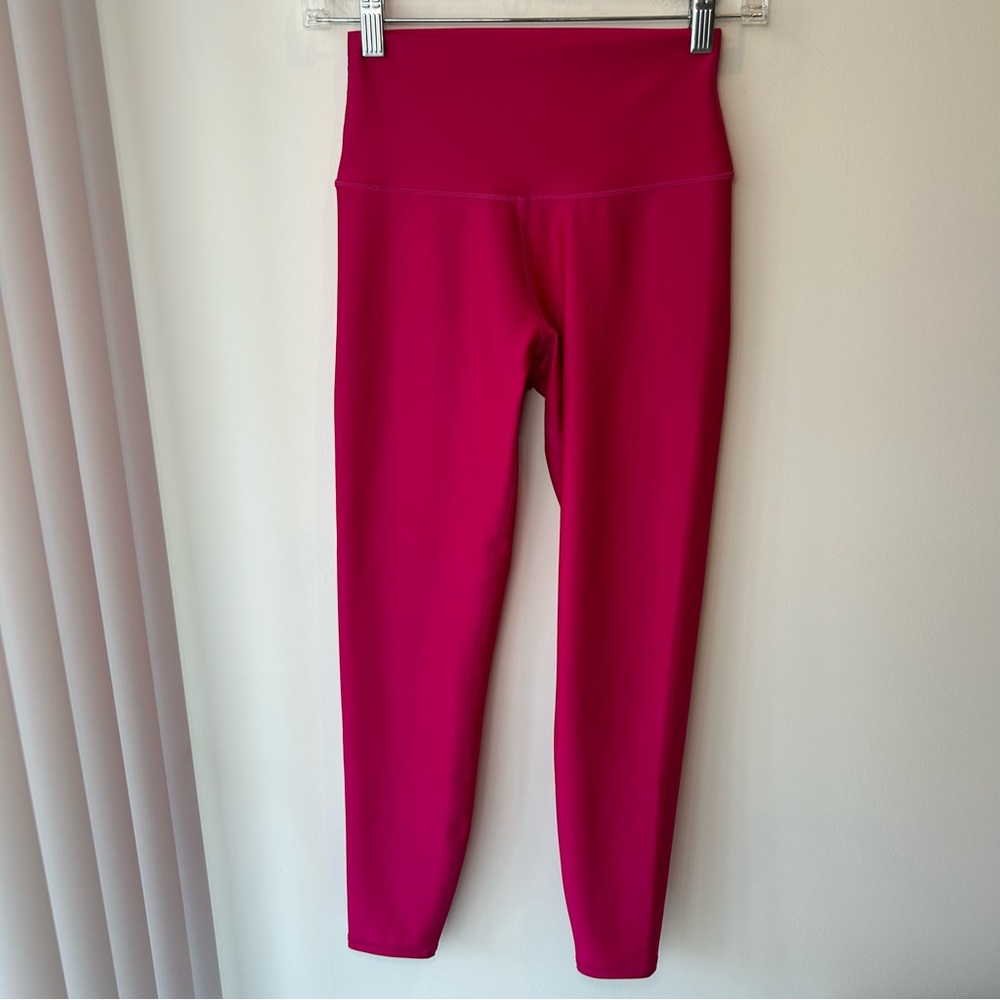 Alo Yoga High-Waist Airlift Legging 7/8 Length Hot Pink Size Extra Small